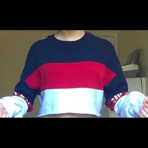 Hollister Cropped Sweatshirt